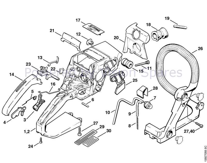 stihl 025 parts diagram