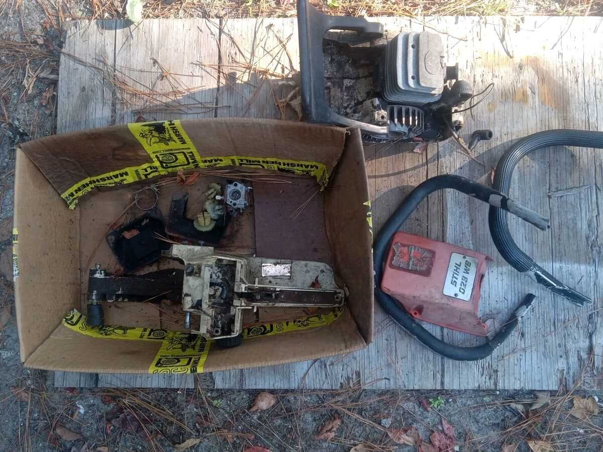 stihl 028 chainsaw parts diagram