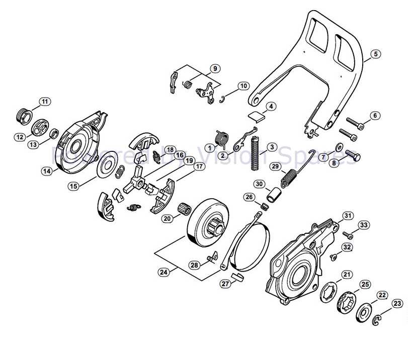 stihl 036 parts diagram