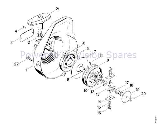 stihl 041 av parts diagram