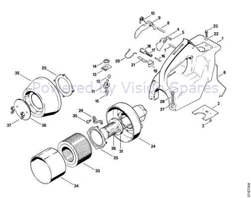 stihl 08 parts diagram