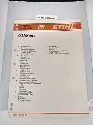 stihl 084 parts diagram