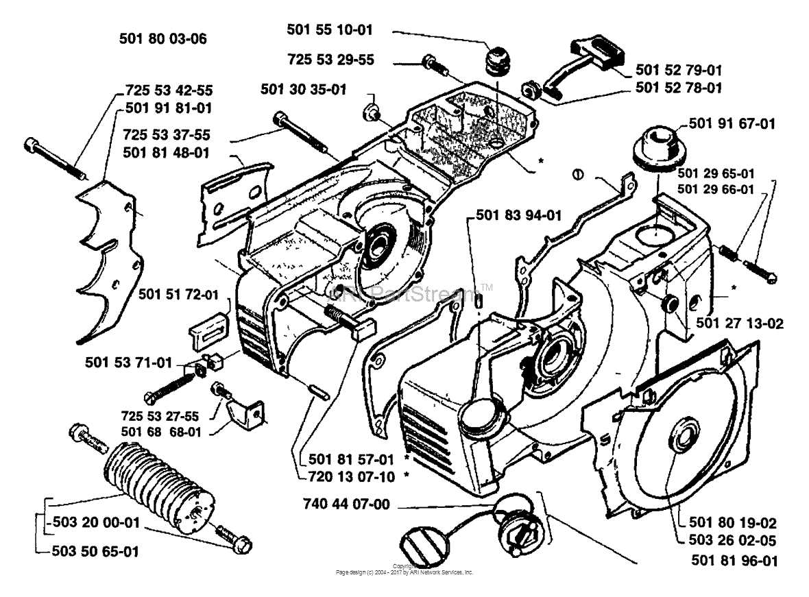 stihl 08s chainsaw parts diagram