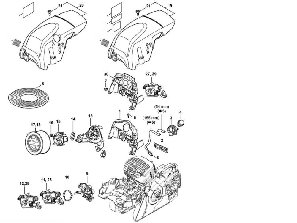 stihl 311y parts diagram