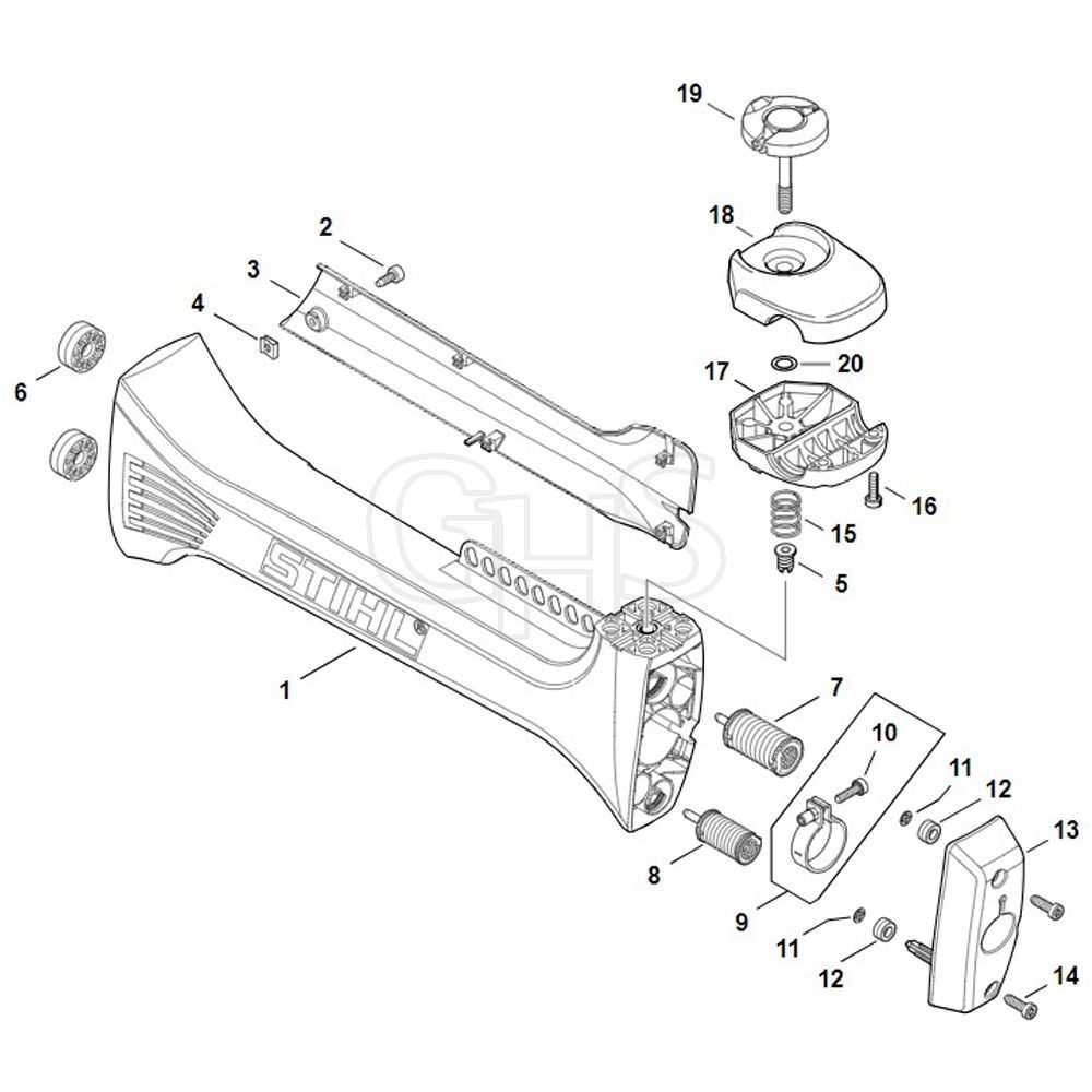 stihl 461 parts diagram