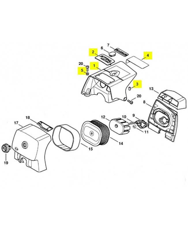 stihl 660 parts diagram