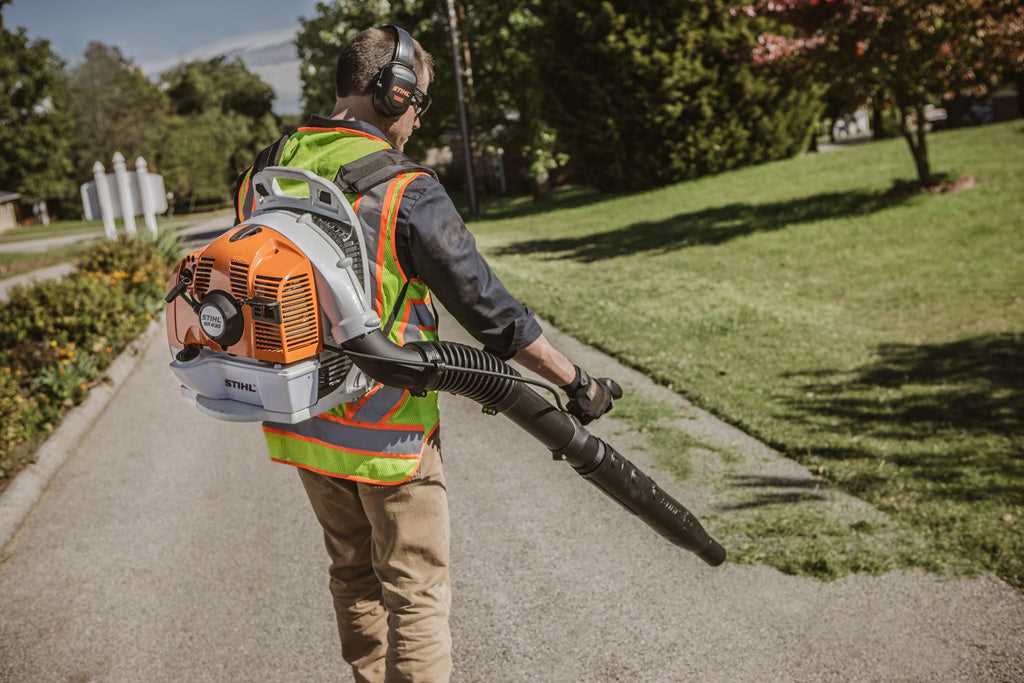 stihl backpack blower br 430 parts diagram