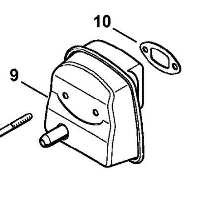 stihl bg 50 parts diagram