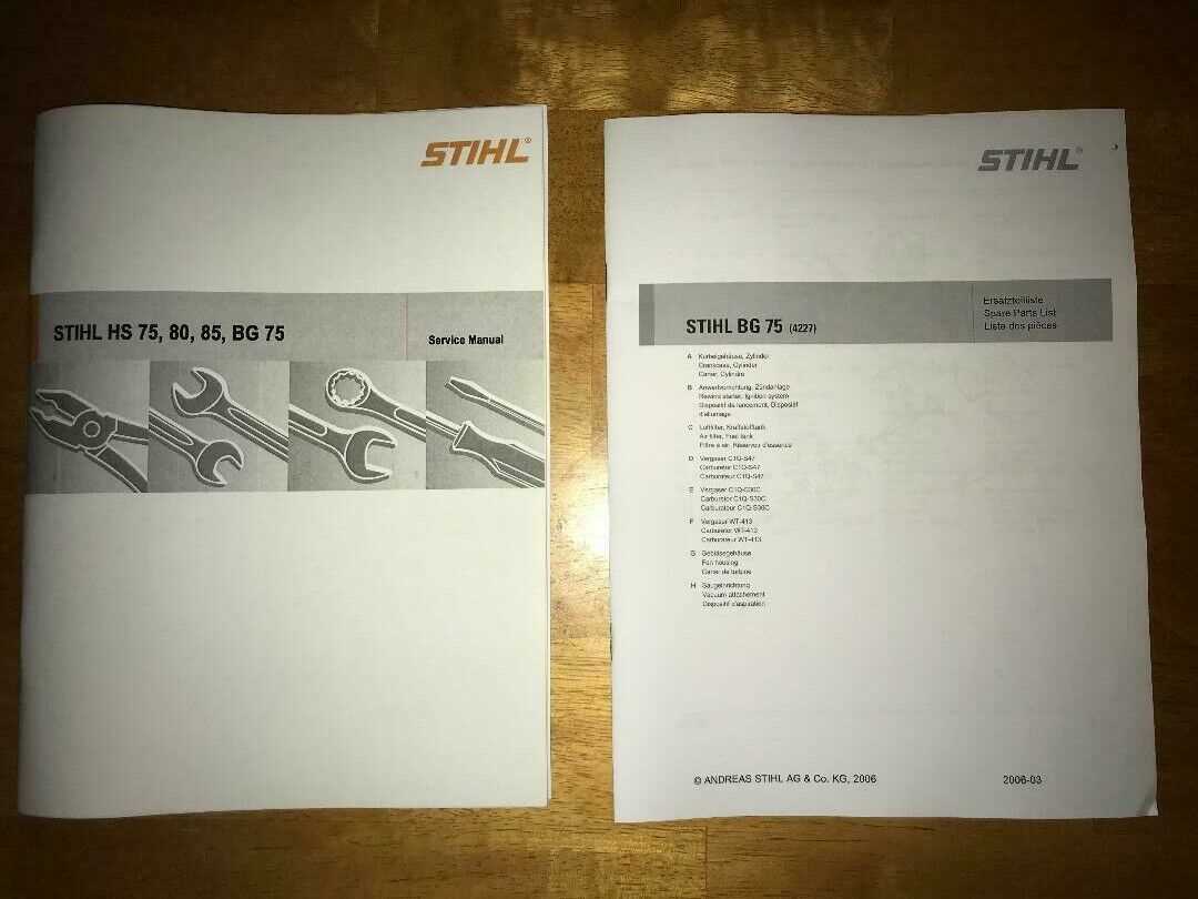 stihl bg75 parts diagram