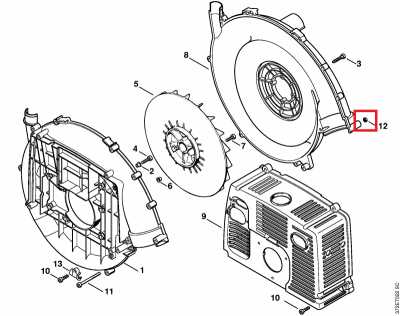 stihl br800c parts diagram