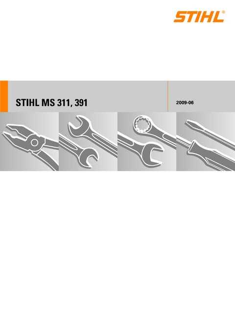 stihl chainsaw 311y parts diagram