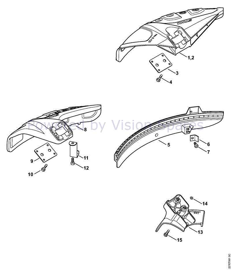 stihl fs 131 parts diagram