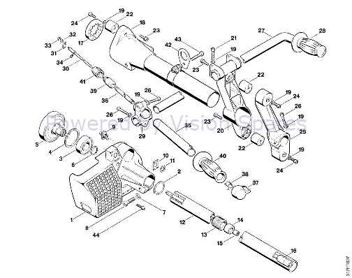 stihl fs 131 parts diagram