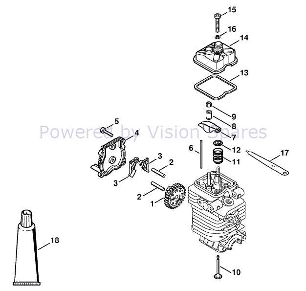 stihl fs 131 parts diagram