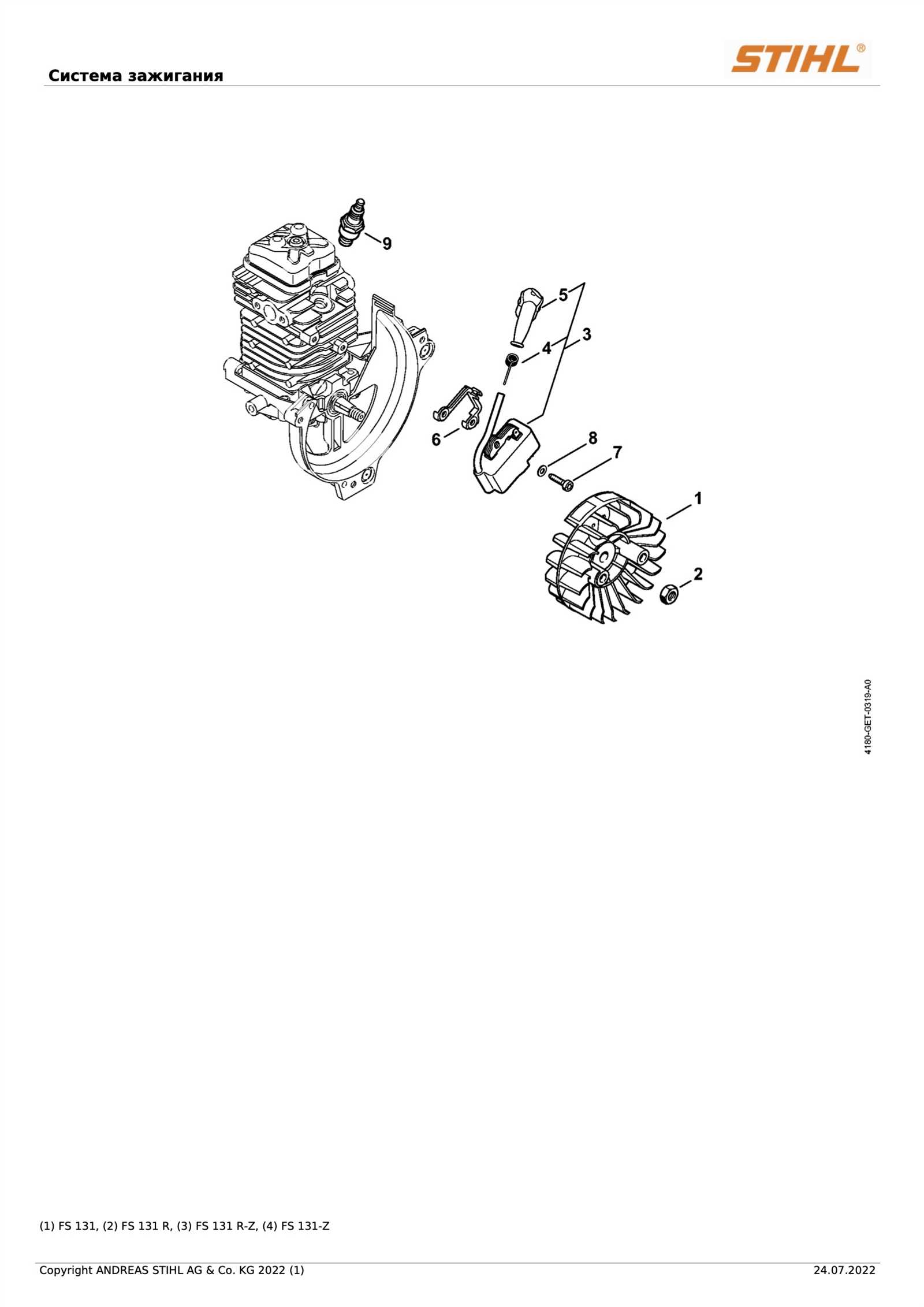 stihl fs 131 r parts diagram