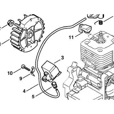 stihl fs 240 parts diagram