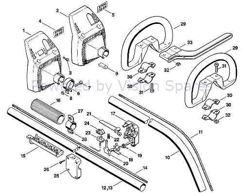 stihl fs 44 parts diagram