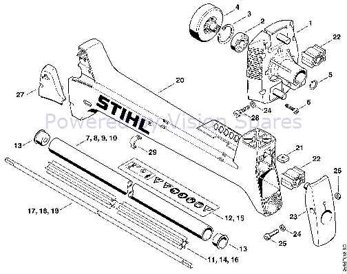 stihl fs 450 parts diagram