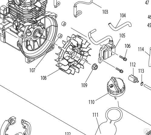 stihl fs 460 parts diagram