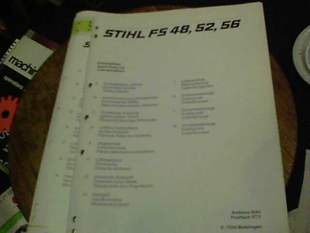 stihl fs 56 parts diagram pdf