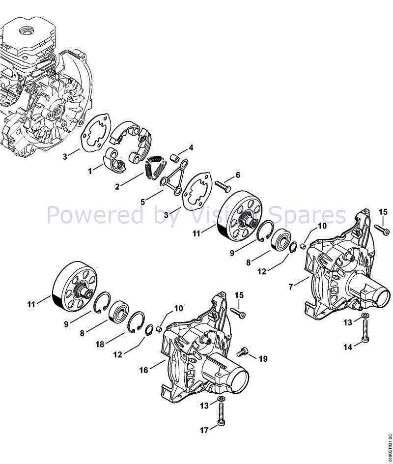 stihl fs 560 c parts diagram