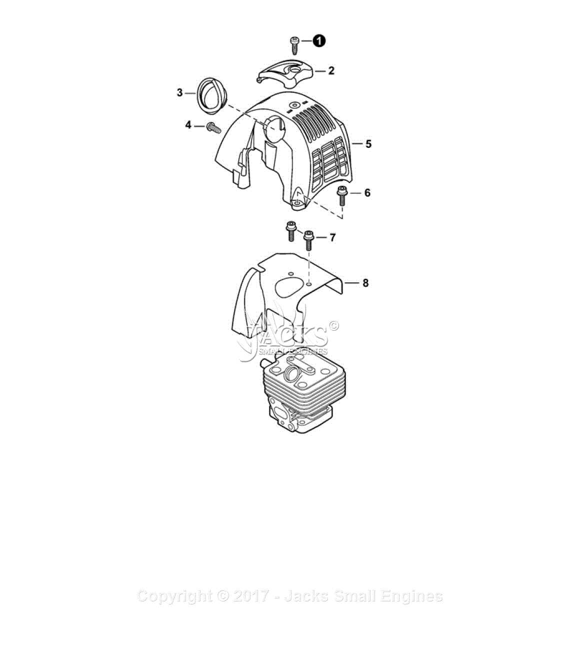 stihl fs 74 parts diagram