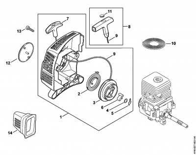 stihl fs 76 parts diagram