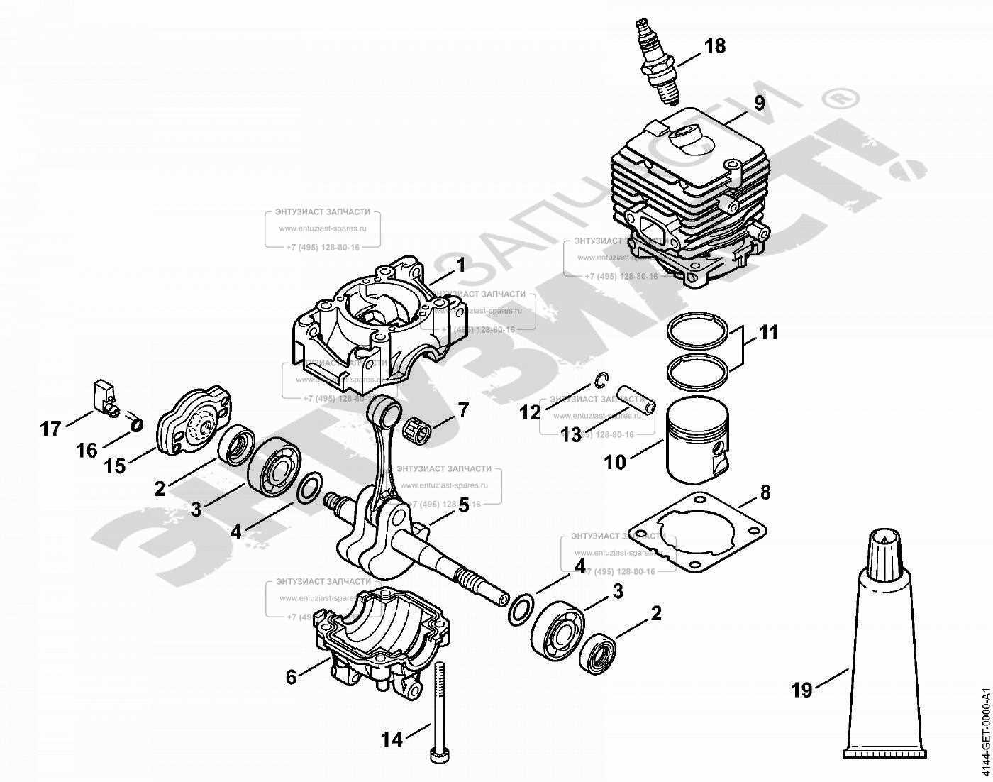 stihl fs 80 parts diagrams