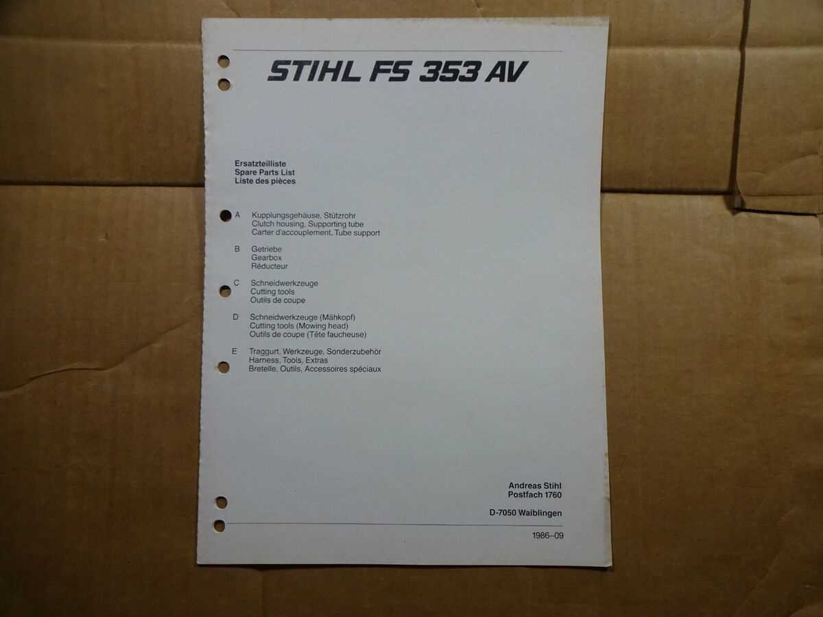 stihl fs 85 parts diagram pdf