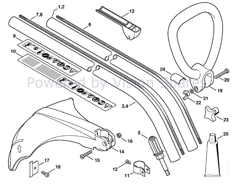 stihl fs45 parts diagram