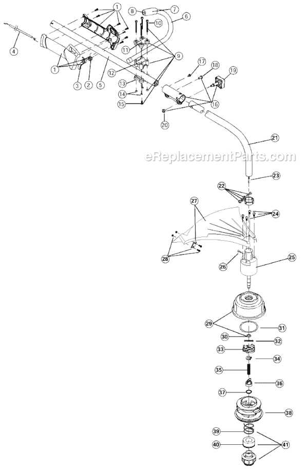 stihl fs90 parts diagram