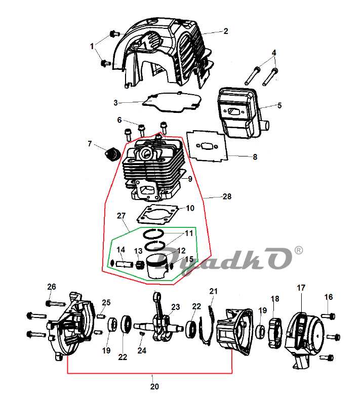 stihl fs90 parts diagram