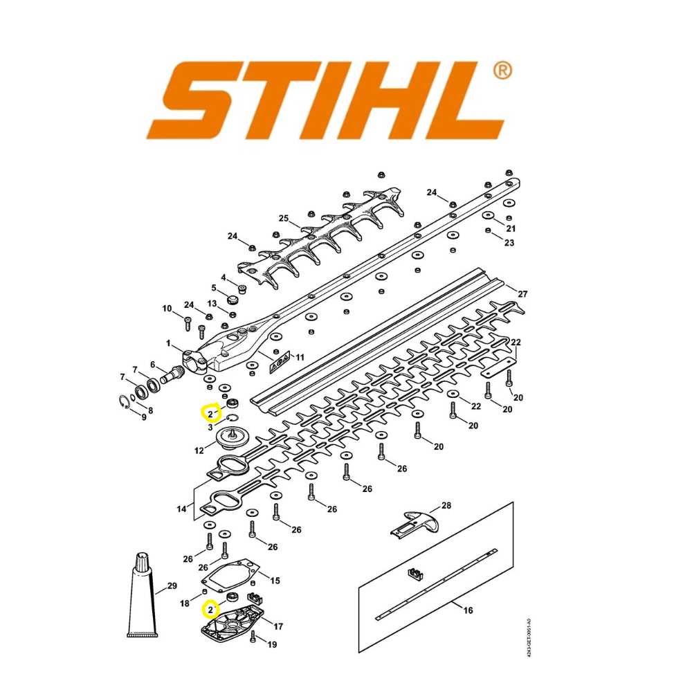 stihl hl 145 parts diagram