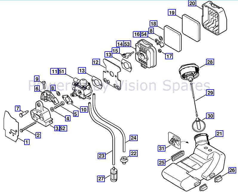 stihl hl75 parts diagram