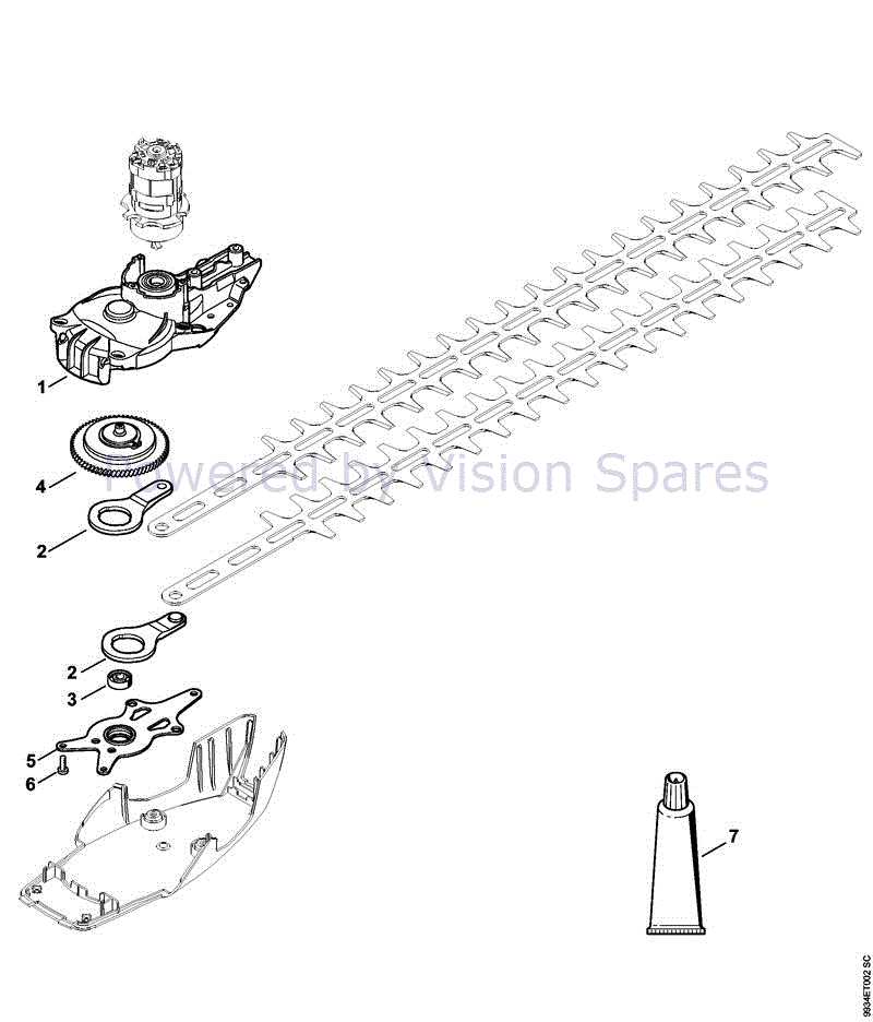 stihl hla 56 parts diagram