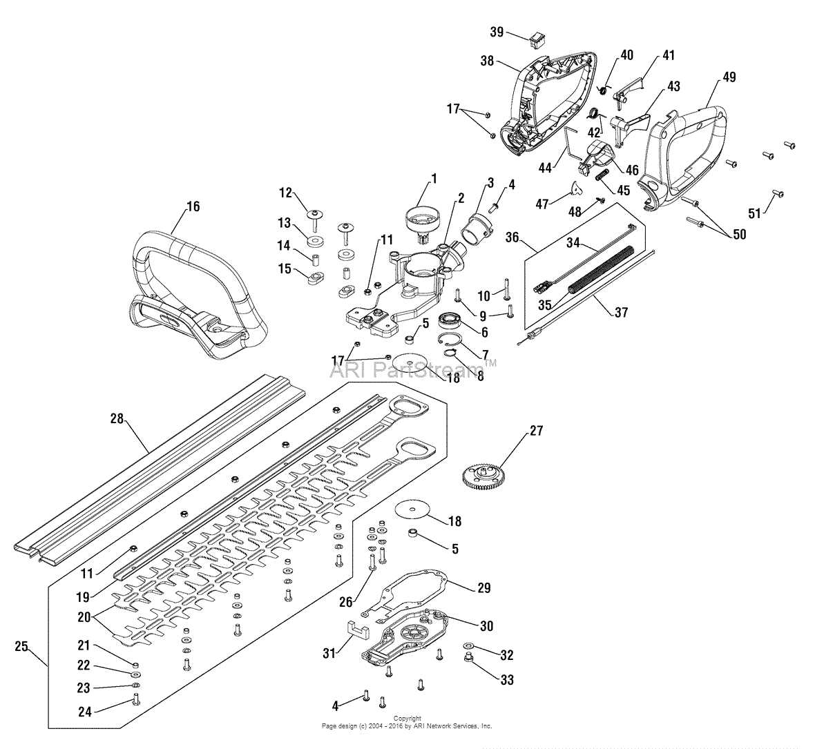 stihl hs 46 c parts diagram