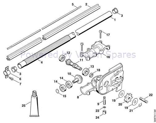 stihl ht km parts diagram