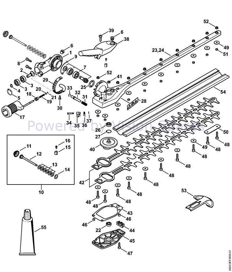 stihl km 56 rc e parts diagram