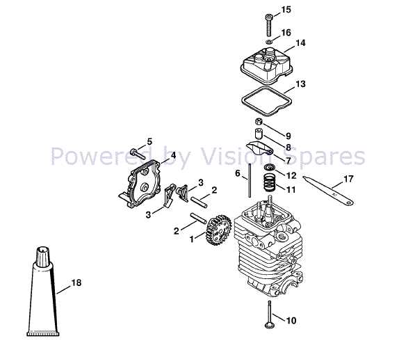 stihl km 90 r parts diagram