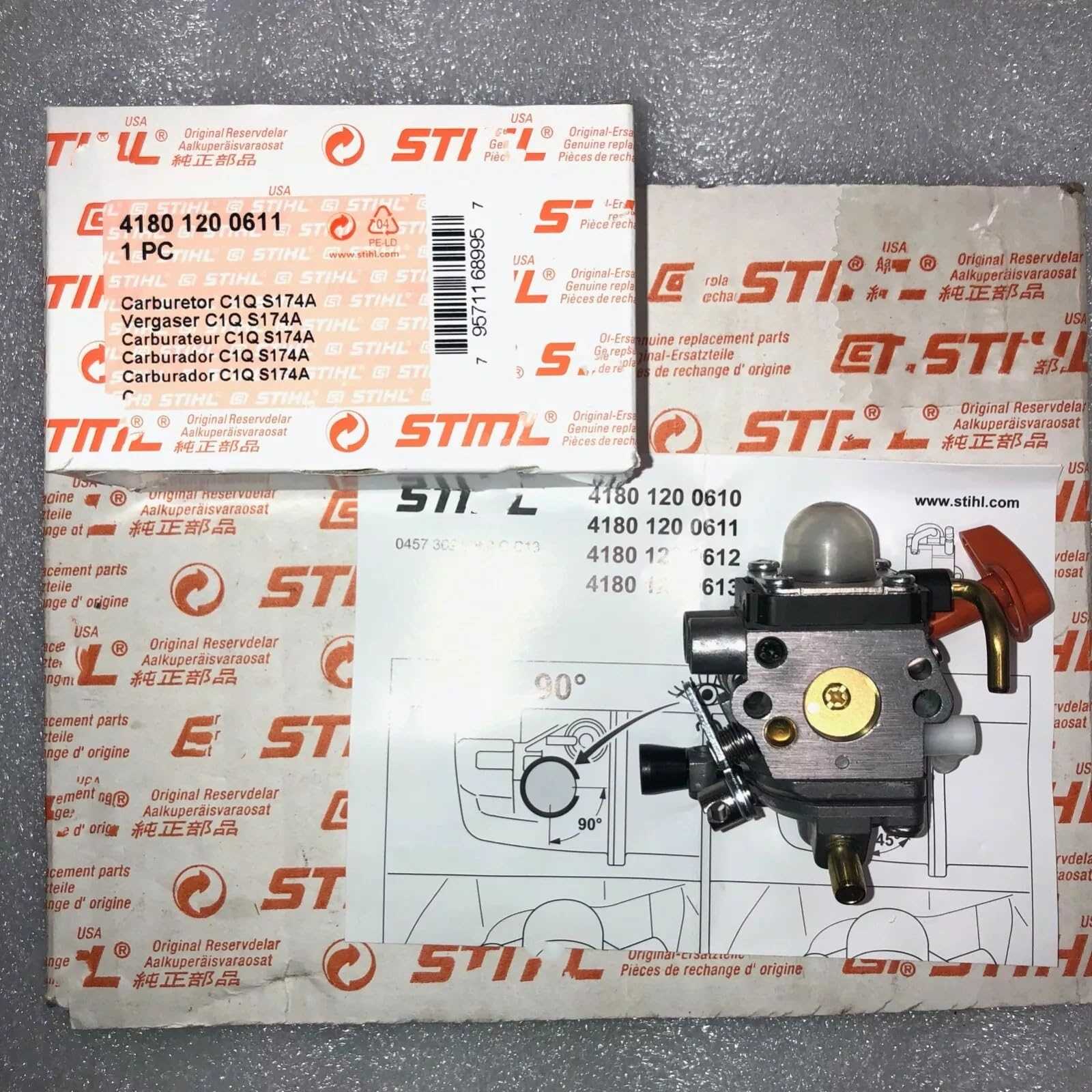 stihl km110r parts diagram