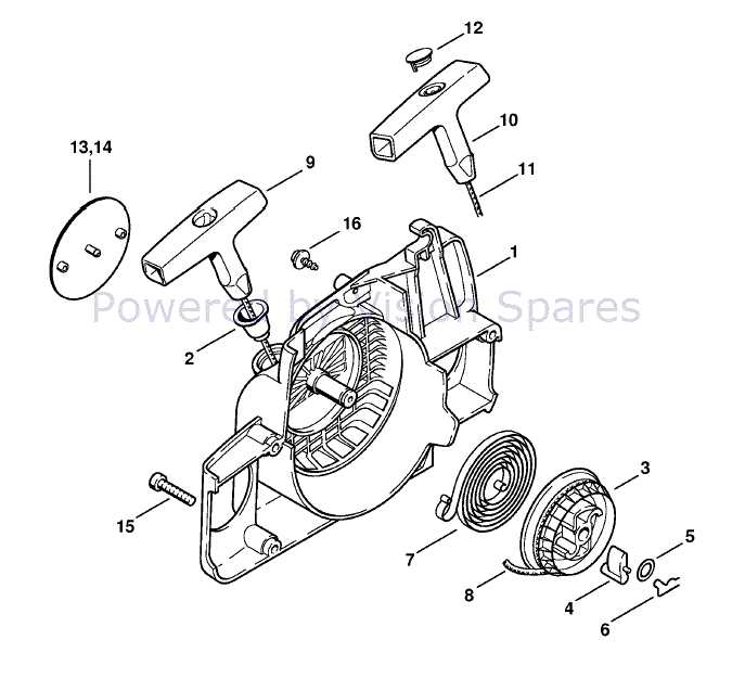 stihl ms 180c parts diagram