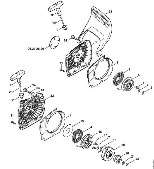 stihl ms 251 parts diagram