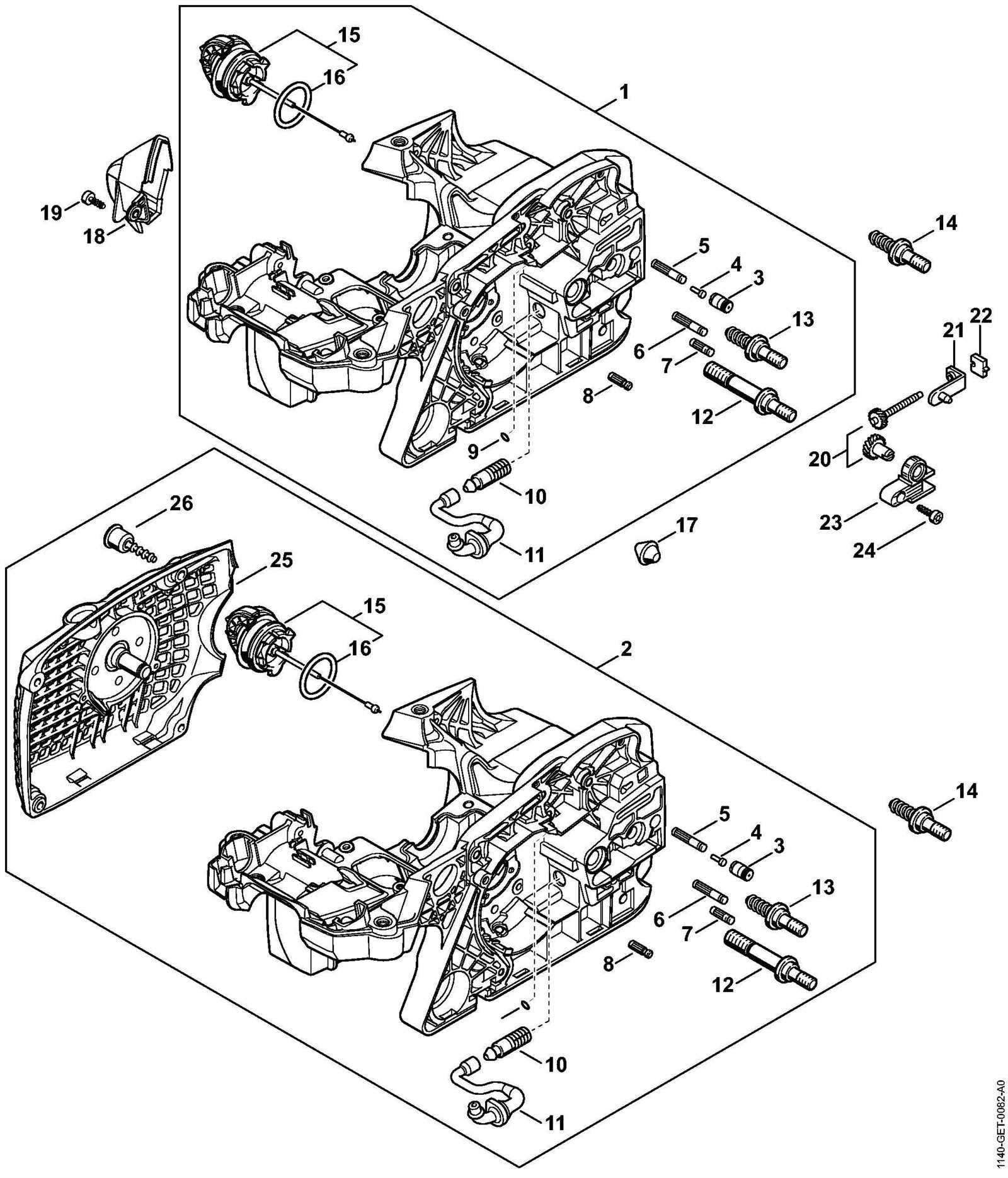 stihl ms 440 parts diagram