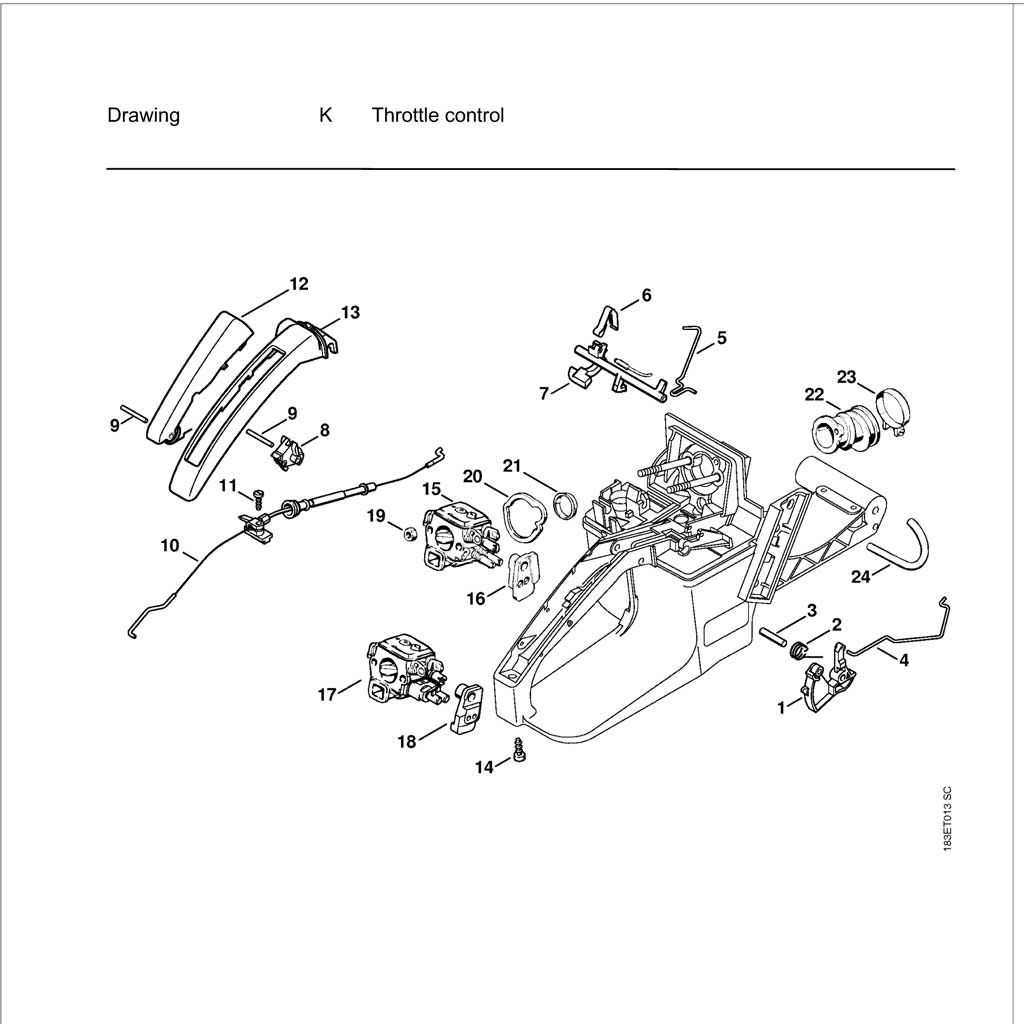 stihl ms311 parts diagram