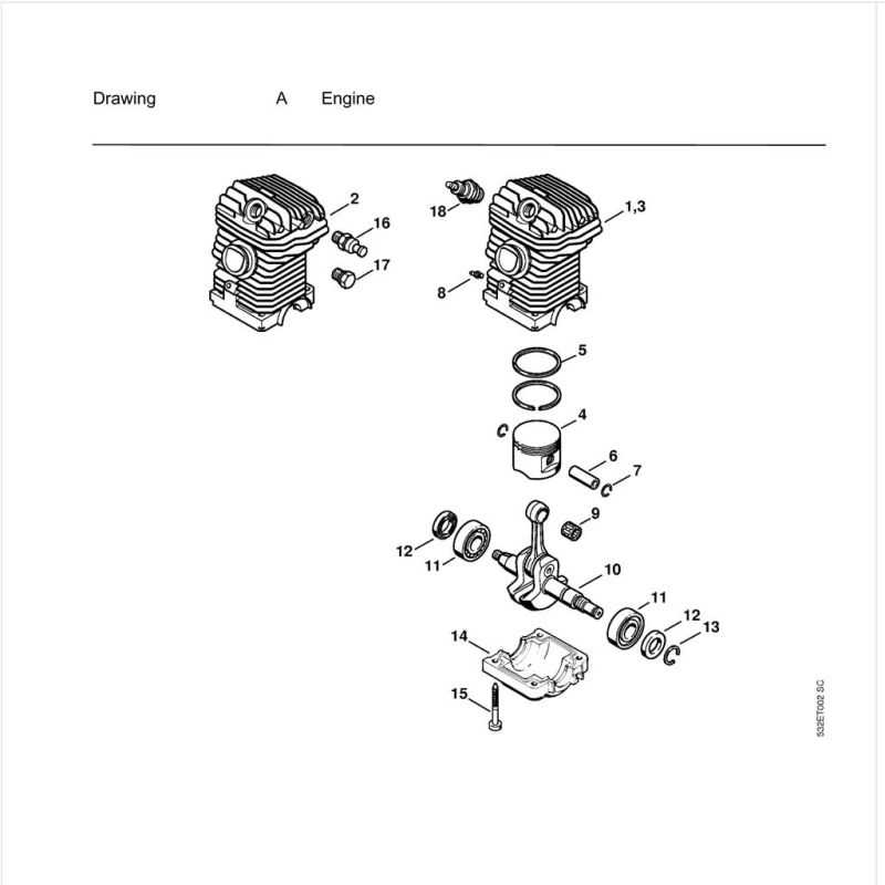 stihl ms461 parts diagram