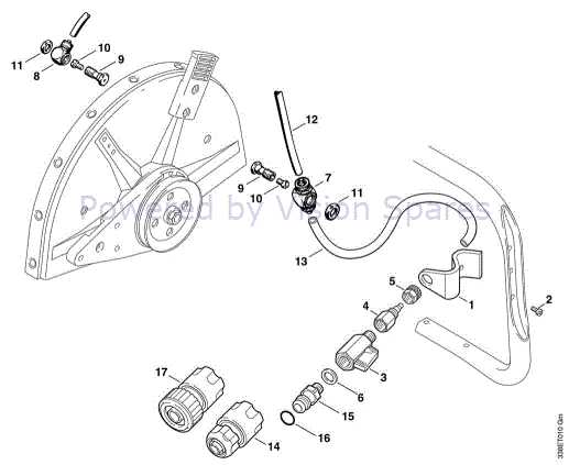 stihl ts460 parts diagram