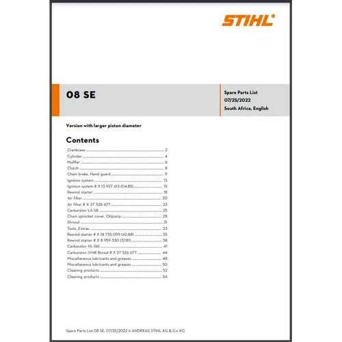 stihl weed eater parts diagram pdf