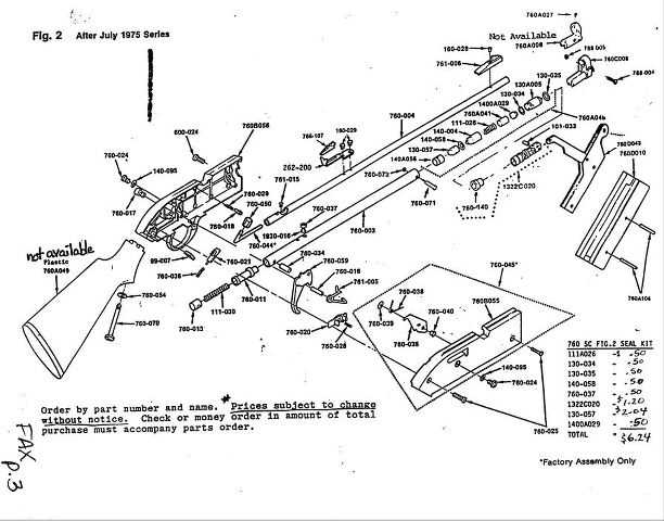 stoeger condor parts diagram