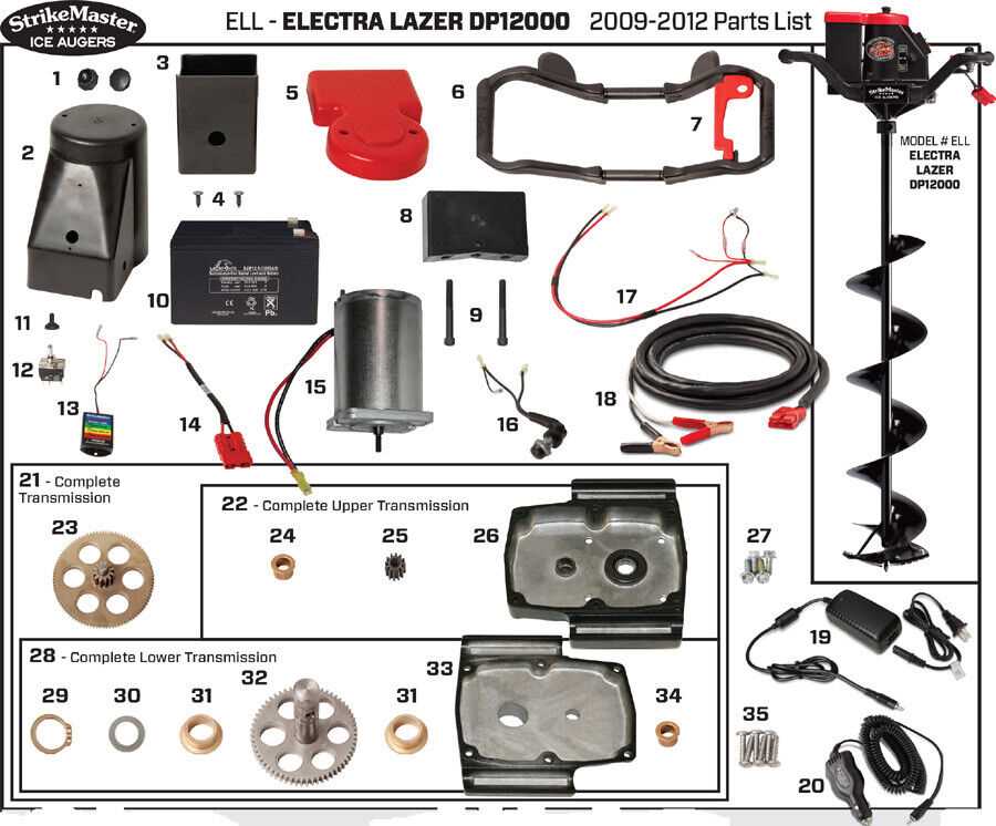 strikemaster lazer mag express parts diagram