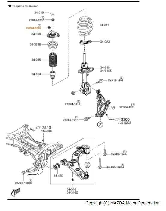 strut parts diagram